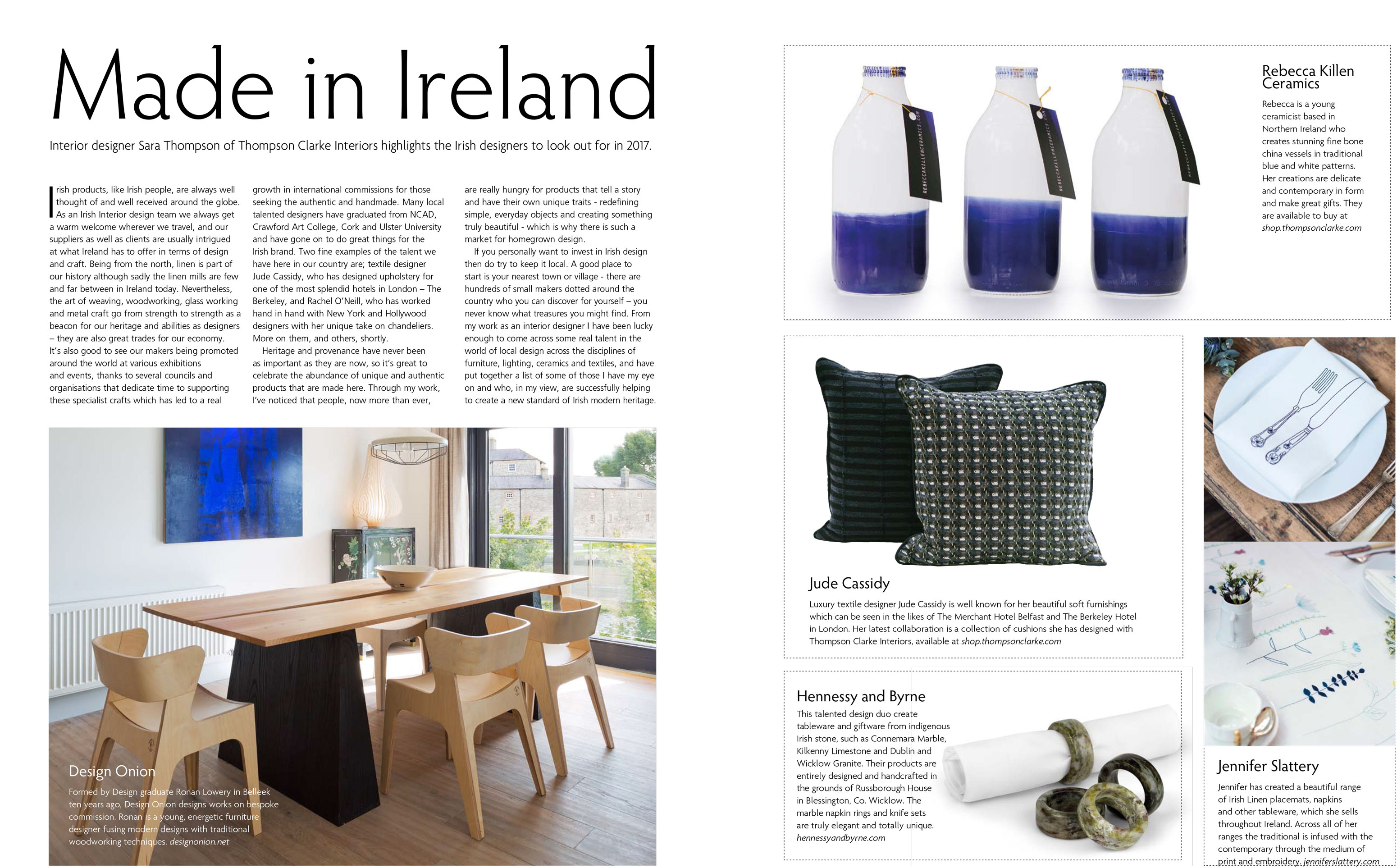 Ireland S Homes Interiors And Living January 2017 Thompson